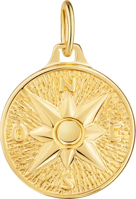 Produktbild von Anhänger Kompass Gold 333 Ketten-Anhänger Gold für Damen