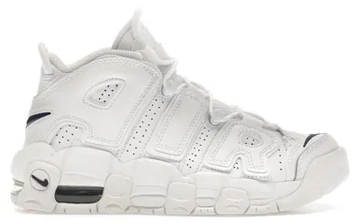 Produktbild von Nike Air More Uptempo White Midnight Navy (GS) - EU 37.5