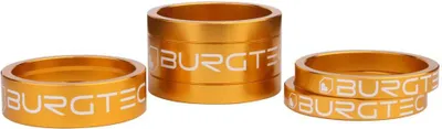 Obrázek produktu pro Burgtec distanční podložky pro hlavové složení vidlice, oranžové, 5/10/20 mm, oranžové, 5/10/20 mm
