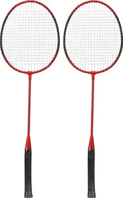 Produktbild von Leijiaer Badminton Racket Offensive Eisenlegierung Leichter Grip Sport Racquet Rot rot