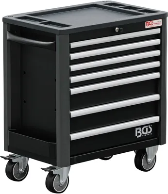 Produktbild von BGS Werkstattwagen 7 Schubladen extra geringe Bauhöhe leer - 4102