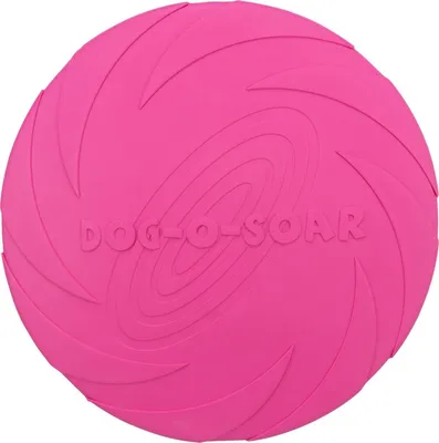 Produktbild von TRIXIE Dog Disc, Naturgummi - pink - ø 24 cm