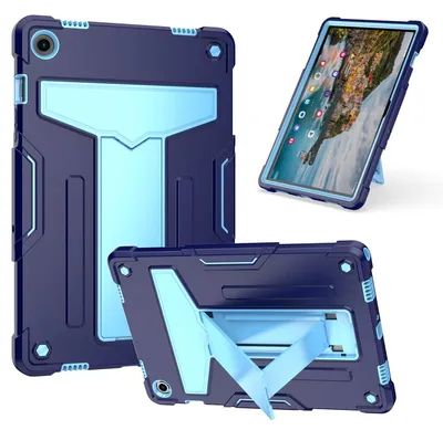 Obrázek produktu pro Pro Samsung Galaxy Tab A9 Plus Silikonové hybridní pouzdro na tablet T Holder Blue