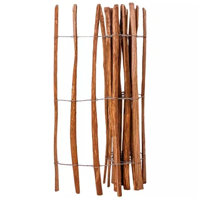 Zdjęcie produktu dla vidaXL Płot ogrodowy orzech laskowy 120x250 cm