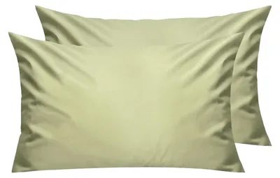 Obrázok produktu pre Sada dvoch obliečok na vankúše, 100% bavlna, 50x75 cm, svetlozelená