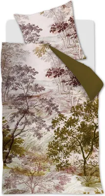 Produktbild von Beddinghouse Mako-Satin-Bettwäsche-Garnitur Odile Farbe Green Größe 155x220