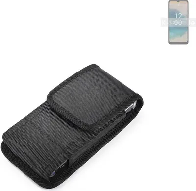 Produktbild von Holster Gürteltasche kompatibel mit Nokia G22 Holster Gürtel Tasche wasserabweisend Handy Hülle Schutz Hülle Outdoor schwarz K-S-Trade