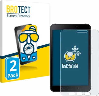Produktbild von 2x BROTECT Schutzfolie für Samsung Galaxy Tab Active 2 SM-T395 Displayschutz Displayschutzfolie Folie Matt Entspiegelungsfolie