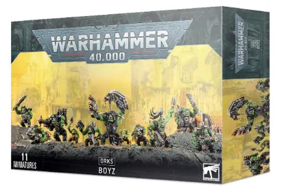 Immagine prodotto di Games Workshop Ork Boyz, Figura da collezione, Videogioco