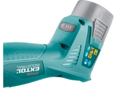 Image de EXTOL INDUSTRIAL AKU sécateur, 16V Li-ion, sans batterie ni chargeur