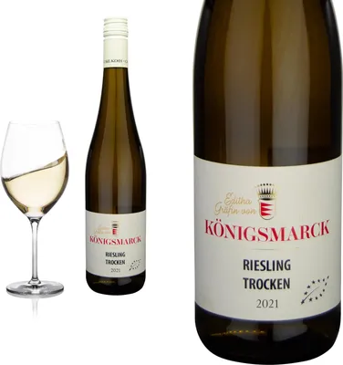 Produktbild von 2021  Riesling trocken Rheinhessen von Editha Gräfin von Königsmarck - Weißwein