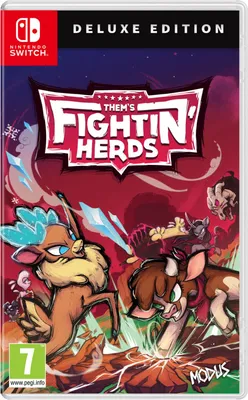 Produktbild von Modus Games Them's Fightin' Herds - Deluxe Edition, Nintendo Switch, E10+ (Jeder über 10 Jahre)