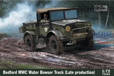 Productafbeelding van IBG-Modellbau IBG72164 Bedford MWC waterwagen (laatste productieversie)
