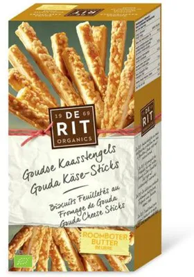 Productafbeelding van De Rit Goudse kaasstengels  (100 gr)