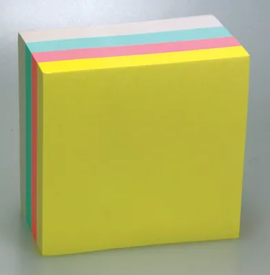 Produktbild von Samolepicí bločky Concorde kostky pastelové  - 76 mm x 76 mm / 400 lístků
