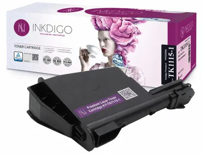 Produktbild von Inkdigo Toner TK1115 für Kyocera FS-1041, FS-1220MFP, FS-1320MFP – Schwarz, 2500 Seiten,, KI-generiertes Bild