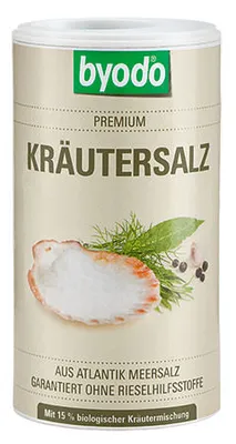 Produktbild von BYODO Kräutersalz in der Streudose 125g