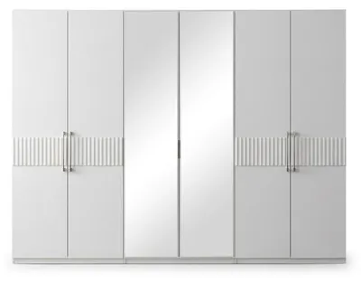 Obrázok produktu pre Schlafzimmer Set Bett Schrank 2х Nachttische Kommode Spiegel