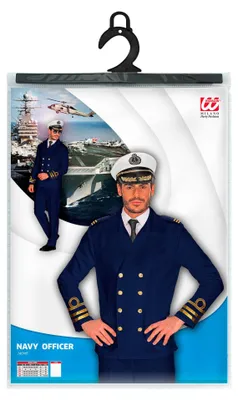 Imagen del producto de Chaleco azul de oficial de marina, talla L