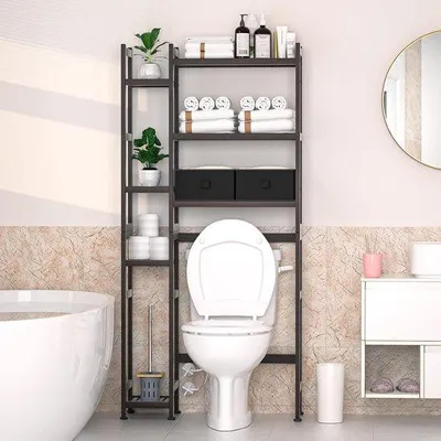 Zdjęcie produktu dla Szafka wisząca do łazienki nad umywalką, brązowa
