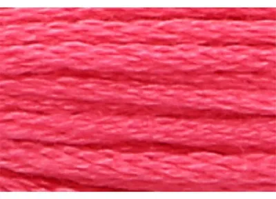 Image de Fil à broder Anchor, torsadé, 8 mètres, couleur framboise, en coton, numéro 54, 6 brins