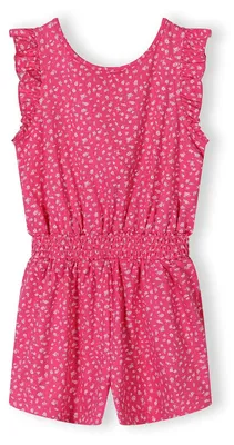 Minoti Jumpsuit Rosa für Mädchen, Vorderansicht 2