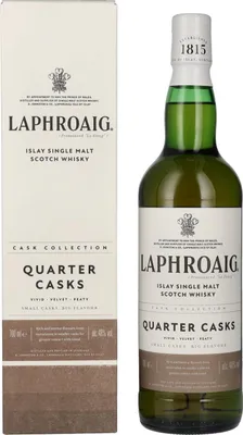 Produktbild von Laphroaig Quarter Cask Islay Single Malt Scotch Whisky in Geschenkpackung | 48 % vol | 0,7 l