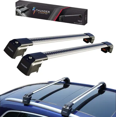 Image de Barres de toit Thunder VOLKSWAGEN TIGUAN R-LINE 2020 - rails intégrés