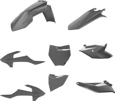 Image de POLISPORT Kit plastique - Gris/Gris