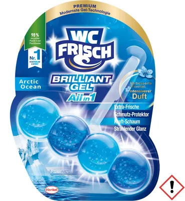 Obrázek produktu pro WC Frisch Brilliant Gel Arctic Ocean