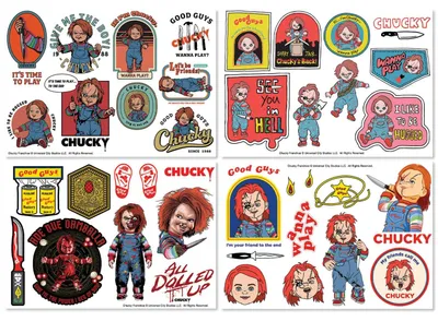 Produktbild von Chucky Tech Sticker Pack