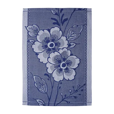 Produktbild von Delfter Geschirrtuch »Blumen«.