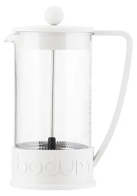 Obrázok produktu pre Kávovar Bodum Brazil s francúzskym tlakovým systémom / 3-šálkový kávovar 0,35 l (12 oz) – biela, Obrázok generovaný UI