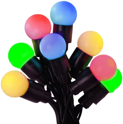 Produktbild von Best Season LED-Partylichterkette, 20teilig rote, grüne, blaue, gelbe LED, Timer,Batterie, 726-57