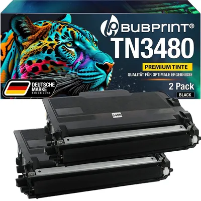 Image de Cartouche de toner Bubprint 2, compatible avec Brother TN3480
