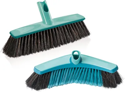 Produktbild von Leifheit Parkett-Besen "Xtra CleanCollect Plus" 30 cm Sichelform Click-System