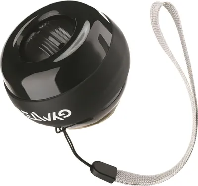 Obrázek produktu pro Gymtek® Powerball, gyroskopický trenažér rukou, trenažér zápěstí, zařízení pro trénink rukou, gyrokoule - včetně navíjecího mechanismu a otáčkoměru - trénink zápěstí