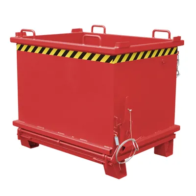 Produktbild von Bauer Klappbodenbehälter SB 1000, lackiert, Feuerrot