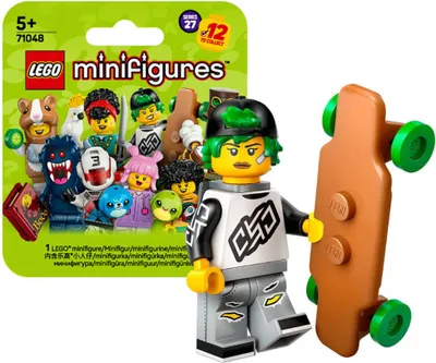 Produktbild von LEGO Minifigures 71048 - Sammelfiguren Serie 27 - Figur 6 Longboarderin