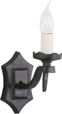 Produktbild von Elstead Rectory Wandleuchte E14 16cm Schwarz