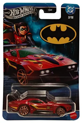 Produktbild von Hot Wheels Silver Series DC Comics - Count Muscular 3/15 - Batman, Fahrzeug, 1:64, Sammler-Edition, Mattel HDG89