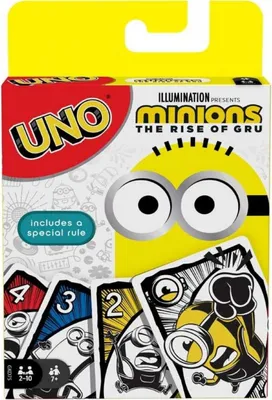 Produktbild von Mattel - UNO - Minions Kartenspiel Gesellschaftsspiel The Rise of Gru