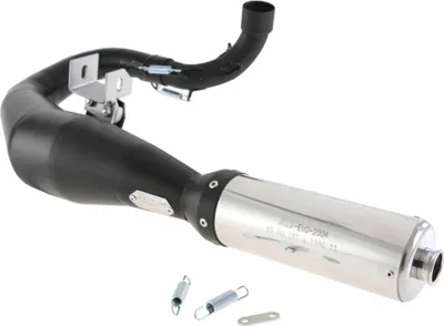 Produktbild von SIP Racing Auspuff aus Edelstahl genehmigt BSAU 193 A 1990 T3 für breite Reifen