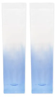 Immagine prodotto di Bracciale protettivo UV, traspirante, rinfrescante, 38x9 cm, bianco e blu