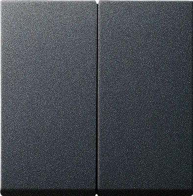 Produktbild von GIRA 029528 Wippe 2fach System 55 Anthrazit