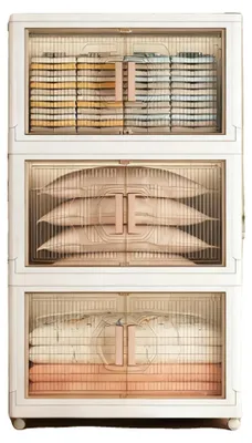 Image de Armoire de rangement, conception pliable, utilisation mobile, armoire de stockage