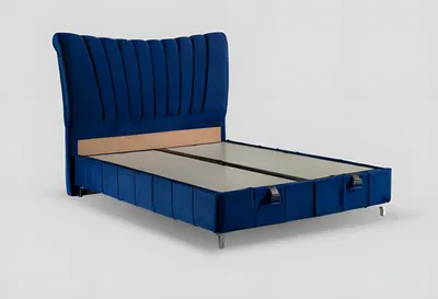Produktbild von s Boxspringbett in Blau Modernes Design für höchsten Komfort und Stil