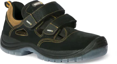 Produktbild von DASSY® Achilles S1P Sicherheitssandale SCHWARZ Gr.48 Länge: STANDARD