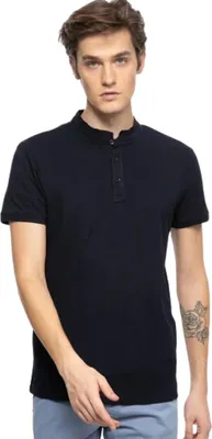 Produktbild von Tom Tailor Herren-Poloshirt dunkelblau S