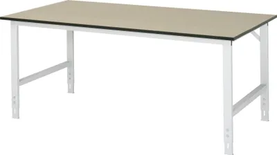 Produktbild von Rau Arbeitstisch MDF BxTxH 2000x1000x760-1080mm